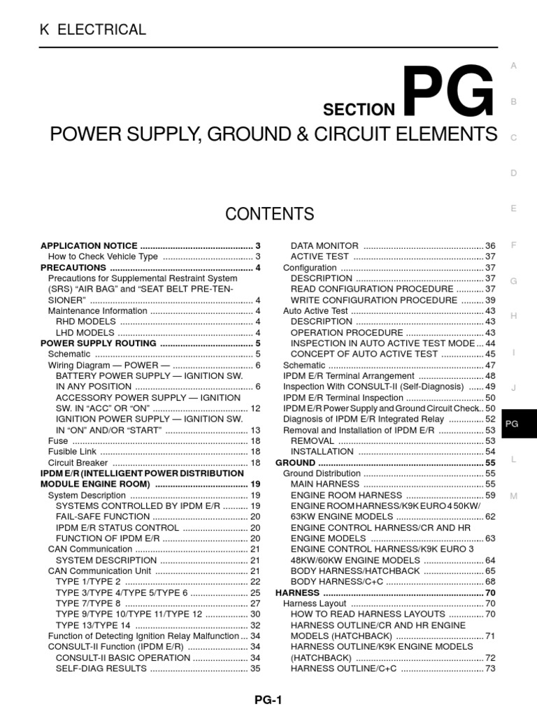 PG PDF | PDF | Fuse (Electrical) | Airbag