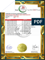 IHCP Halal Certificate Annexure 2019-20 - BIN ABLAN PDF