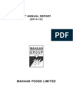 Mahaan Foods Ltd. Annual Report 2014-15.pdf