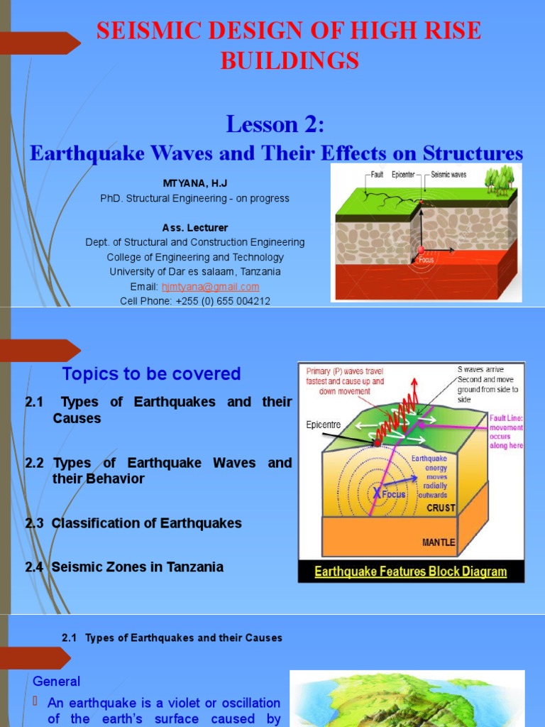 Seismic Design for High-Rise Structures | PDF | Earthquakes | Waves