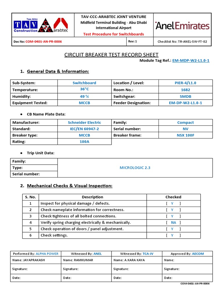 12-test-format-for-circuit-breaker-pdf-electrical-components-electrical-engineering