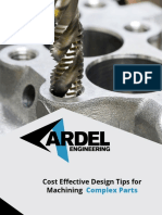 Cost Effective Design Tips For Machining: Complex Parts