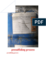 Presulfiding Process