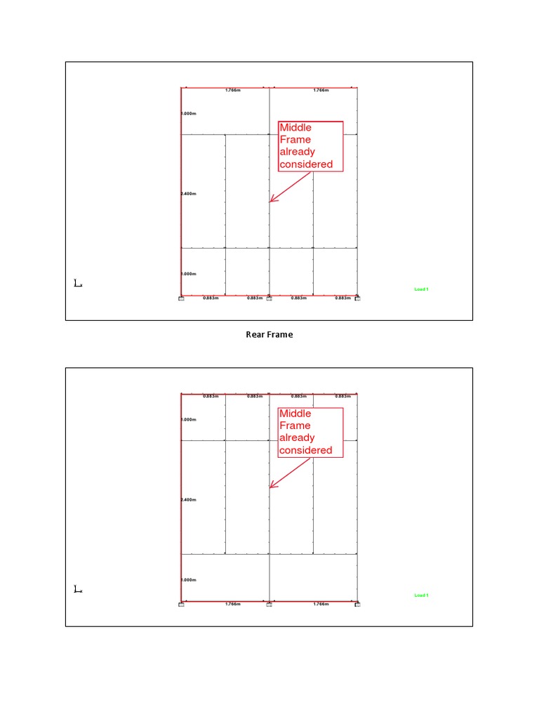 Rear Frame Load Dimensions and Details | PDF