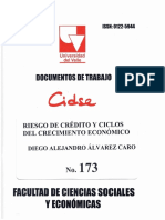 DOCUMENTO DE TRABAJO No. 173.