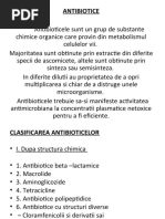 Curs Antibiotice