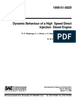 Sae Technical Paper Series: R. S. Wijetunge, C. J. Brace, J. G. Hawley and N. D. Vaughan