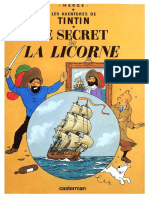 Tintin Le Secret de La Licorne PDF