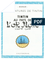 Tintin Au Pays de L'or Noir PDF