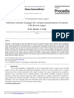 Selection Criterion of Gauges For Vacuum Measureme PDF