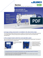 DDL-7000A Series: Energy-Saving Servomotor Is Installed in The Direct-Drive Style