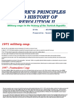 Atatürk'S Principles and History of Revolution Ii: Military Coups in The History of The Turkish Republic