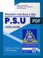 Property For Sale and Use (P.S.U) Card Game