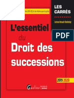 LEXTENSO L'ESSENTIEL DU DROIT DES SUCCESSIONS Ed. 11 2009 160 Page PDF