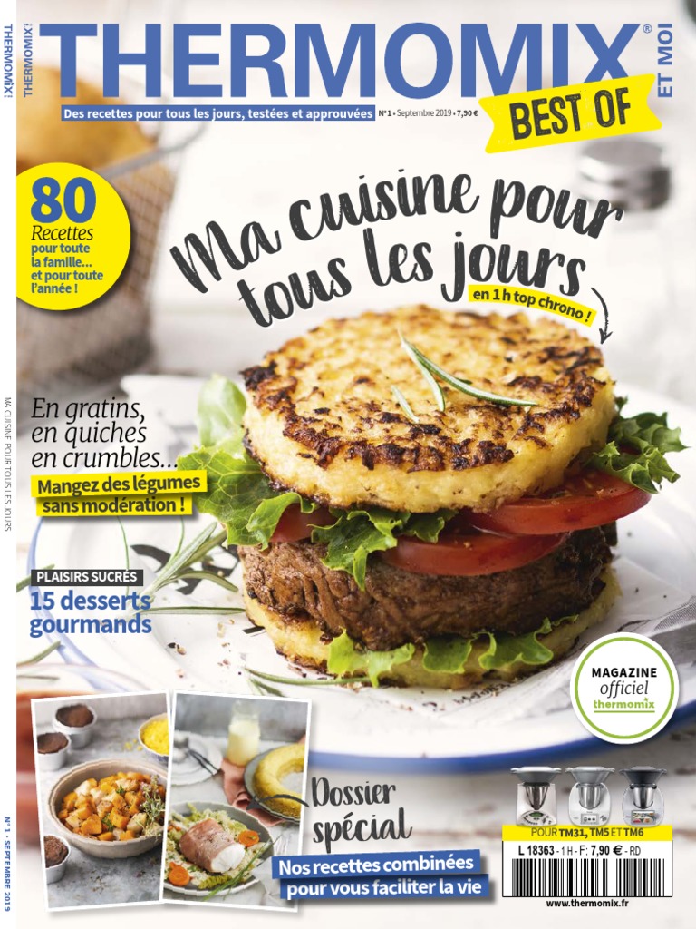 Livre Thermomix Ig Bas Pdf Gratuit Thermomix Magazine PDF | PDF | sauce | Légumes