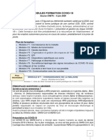 PJ46 V0906 COVID-19 Recueil Des Éléments de Formation À L'usage Du Formateur