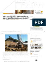 Cálculo de Fundações em Estacas - Planilha para Download