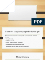 Parameter Dispersi Gas