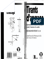 Tirants D'ancrage Recommandations T.A 95 PDF