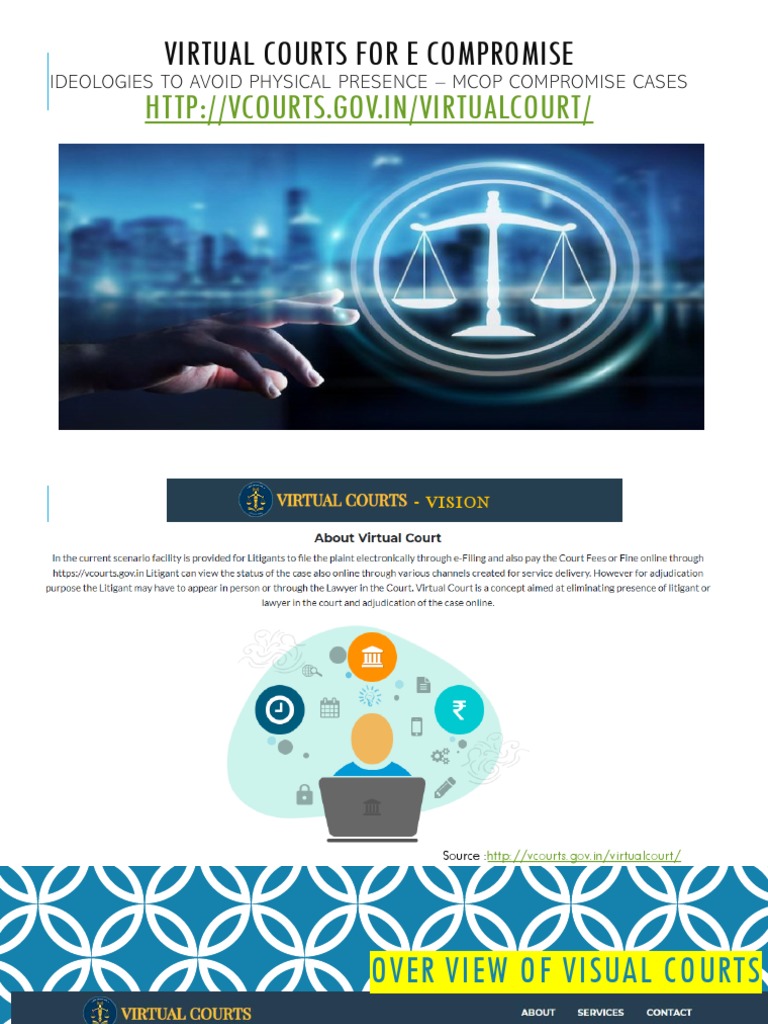 MCOP Virtual Court Compromise Process | PDF | Advocate | Payments