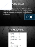 Permutasi Dan Combinasi