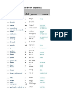 Objective First 4th Edition Wordlist