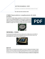 CMOS, BIOS y UEFI: componentes clave de las placas base