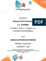 Guía de Actividades y Rúbrica de Evaluación - Fase 3 - Cultura Un Concepto Antropológico 13 de Junio