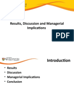 2. 管理报告大纲- 2018-19年度的结果、讨论和管理启示 Management Report Outline - Results, Discussion and Managerial Implications 2018-19