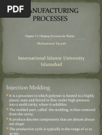 Manufacturing Processes: International Islamic University Islamabad