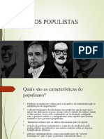 Populismo