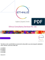 Ethnus Consultancy Services Pvt. Ltd