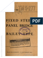 TM 5-277 Fixed Steel Panel Bridge Bailey Type PDF