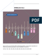 Sinomedic Hipodermalna Igla PDF