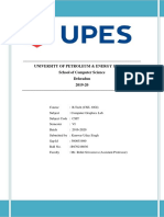 Kunwar Uday Singh's Computer Graphics Lab Report