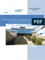 Proceso de LIMPIEZA Y DESINFECCIÓN DE VEHÍCULO DE TRASPORTE DE MUESTRAS COVID-19 CORREGIDO.docx