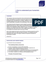 PT38 Enable The Client To Understand Your Humanistic Approach To Therapy