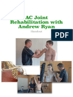 AC Joint Rehabilitation With Andrew Ryan: Handout
