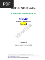 MSME Certificate Exam Sample Questions | PDF | Small And Medium Sized ...