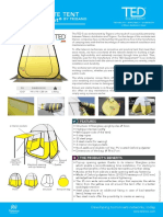 5-Sec Worksite Tent TED Equipement: ® by Trigano