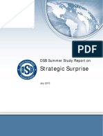 Strategic Surprise: DSB Summer Study Report On