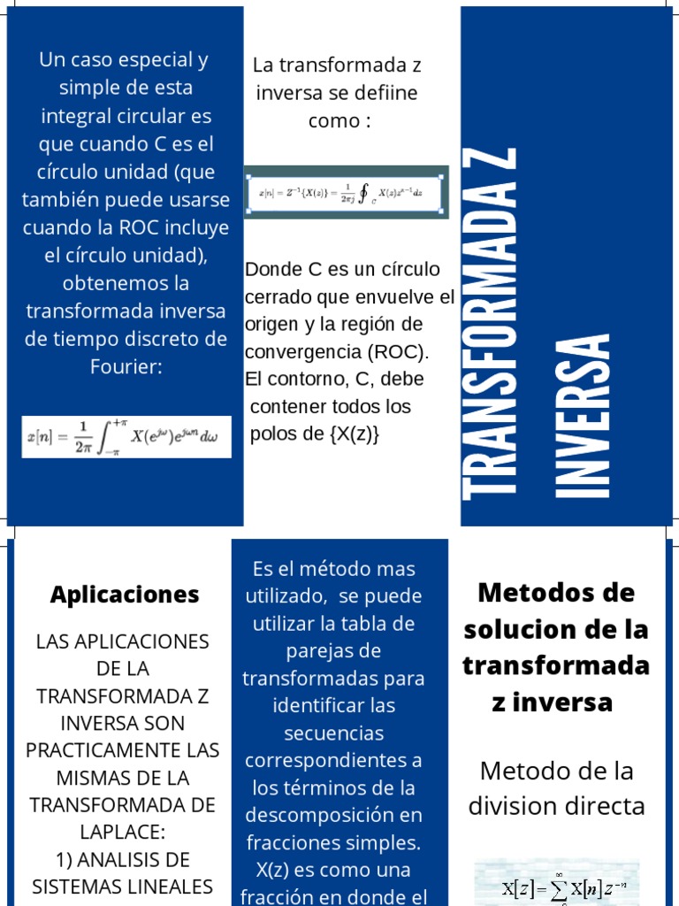 Transformada Z Inversa: Guía Básica | PDF