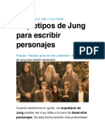 Arquetipos de Jung para Escribir Personajes