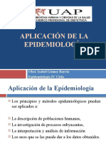 Clase 1 Uso Ó Aplicación de La Epidemiología