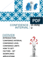 Confidence Interval: DR - Renj U
