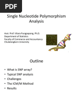 Single Nucleotide Polymorphism Analysis