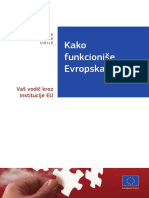 Funkcionisanje Evropske Unije