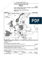 E D Geografie 2020 Test 20