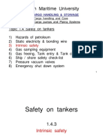 Tanker Safety Intrinsic Safety