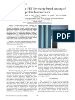 ZnO nanowire-FET For Charge-Based Sensing of Protein Biomolecules